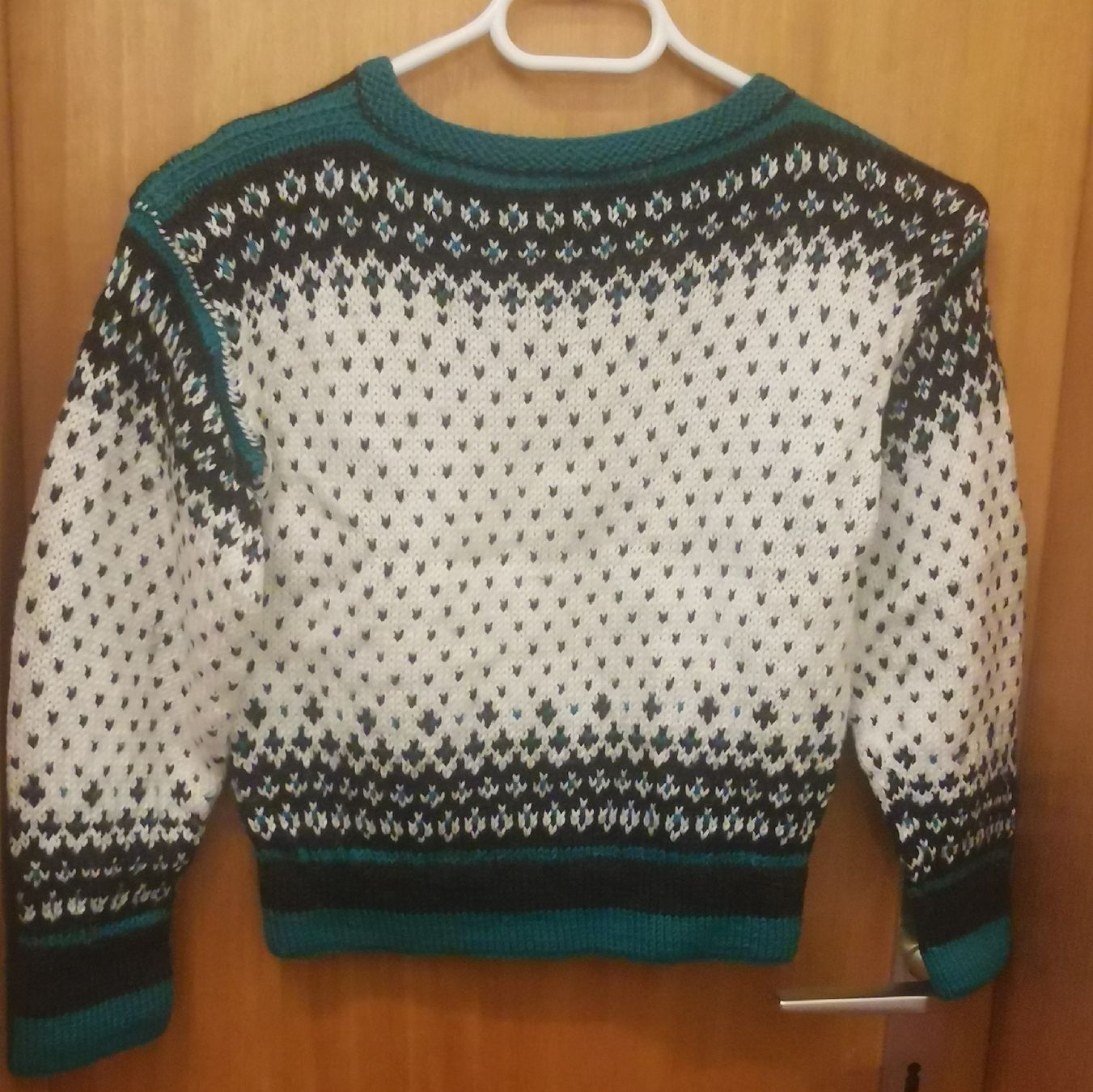 Maglioni & Felpe: Handgestickter Norweger-Kinderpullover – Nuovo (secondo la descrizione) da Uetendorf venduto da Timo2022 3