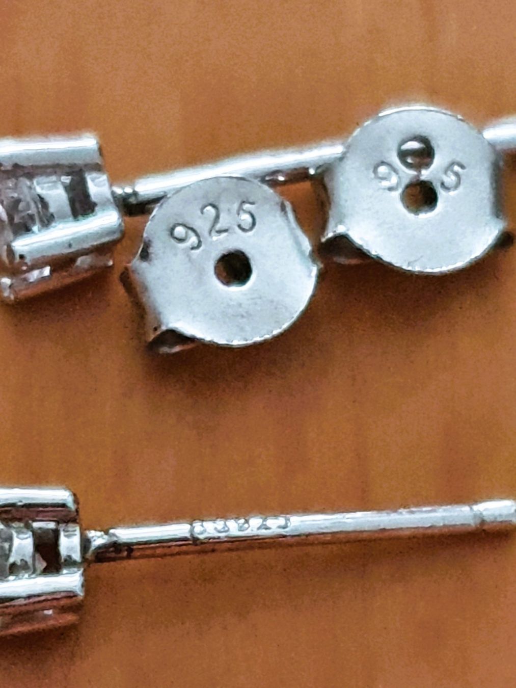 Orecchini pendenti & Orecchini a lobo: 925 SILBER OHRRINGE - OHRCLIPS - OHRSTECKER MIT STEIN – Nuovo (secondo la descrizione) da Brüttisellen venduto da Nighttrain 2