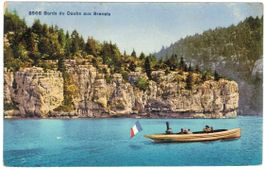 AK Borde du Doubs aux Brenets