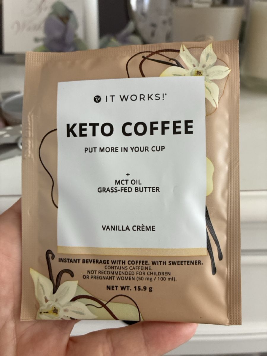 Cibi & Specialità: It Works! Keto Coffee Vanilla Crème - Einzelportionen – Nuovo e nell'imballaggio originale da Bäretswil venduto da Viechel 2