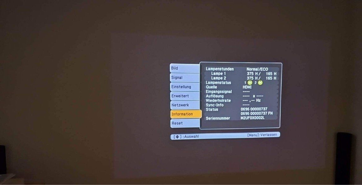 Epson Proiettori: Epson Event Beamer 6000 Ansi - WM Hammer – Usato da Mellingen venduto da Browser67 5