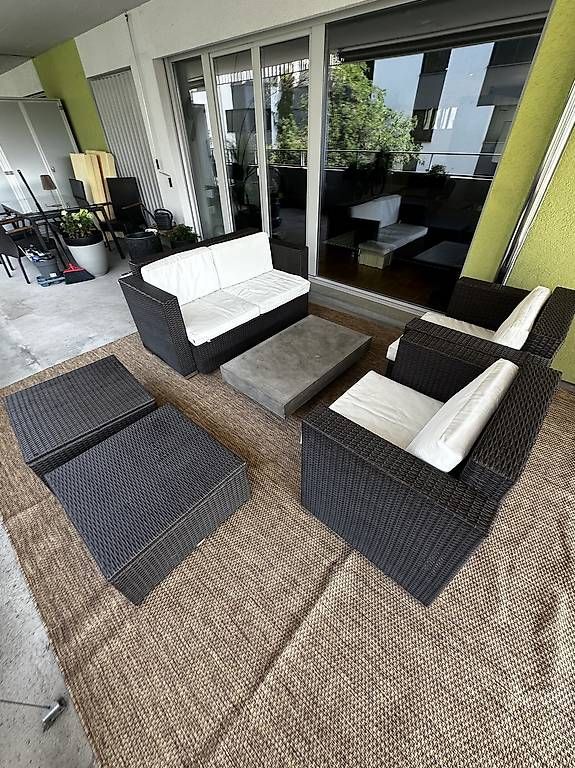 Tischset: Bayline Ratan Gartenlounge – Gebraucht aus Glattpark(Opfikon) von Mr.Nobody 1