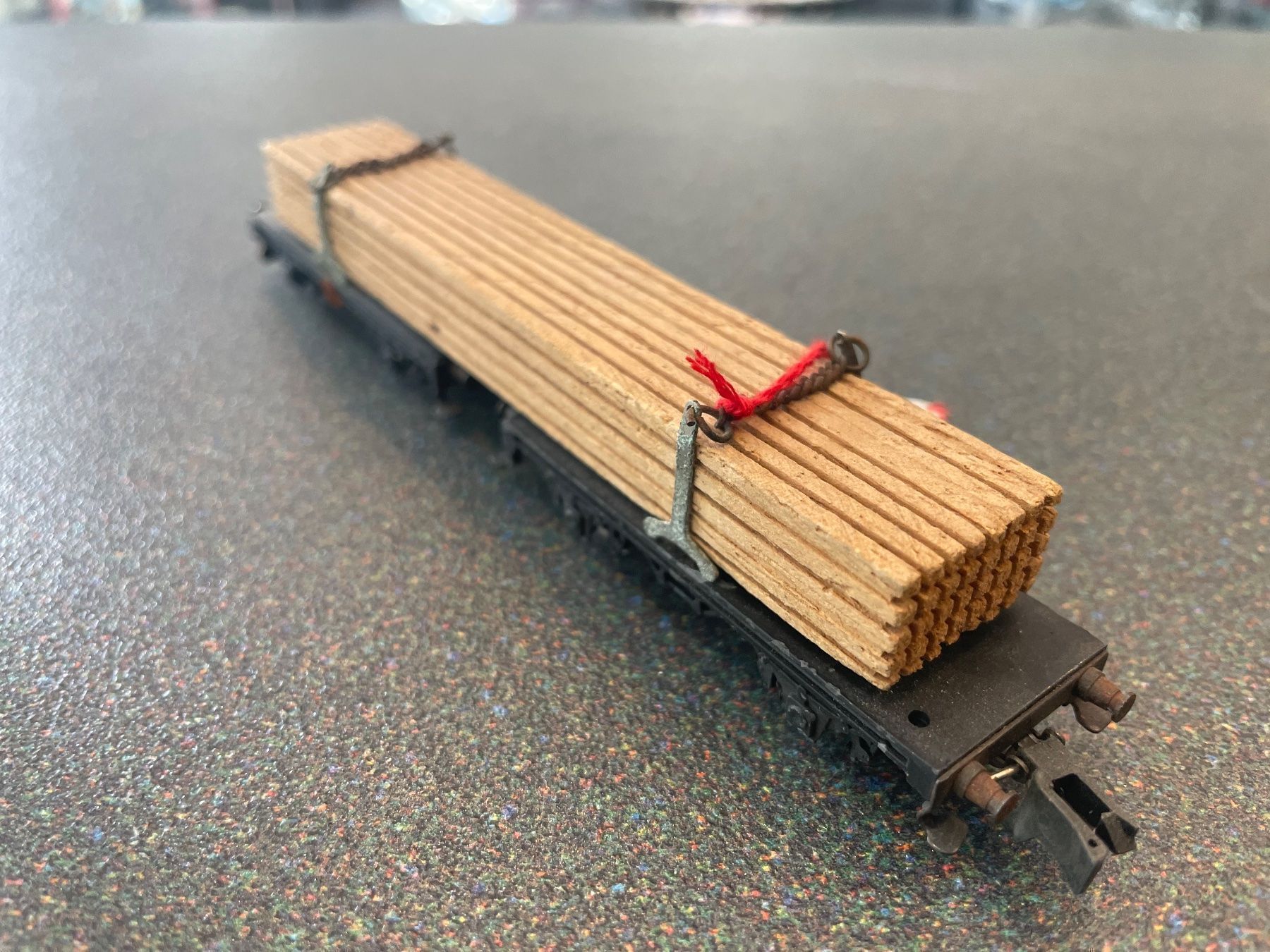 Modellini di ferrovie: Rokal TT Güterwagen Holz Vintage – Usato da Chiasso venduto da Carrara-Modellismo 3