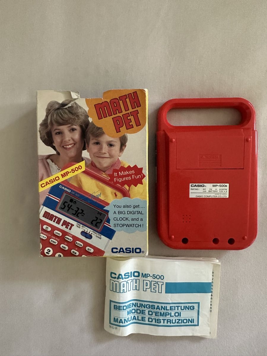 Casio Konsolen: Casio Math Pet MP-500 – Gebraucht aus Boudry von len_2lpk 5