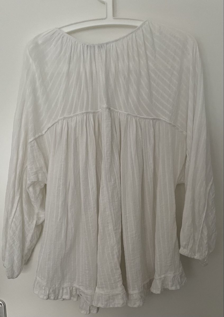 Blusen: Blouse American Eagle blanche  – Neu (gemäss Beschreibung) aus Villars-le-Grand von Scaoli 2