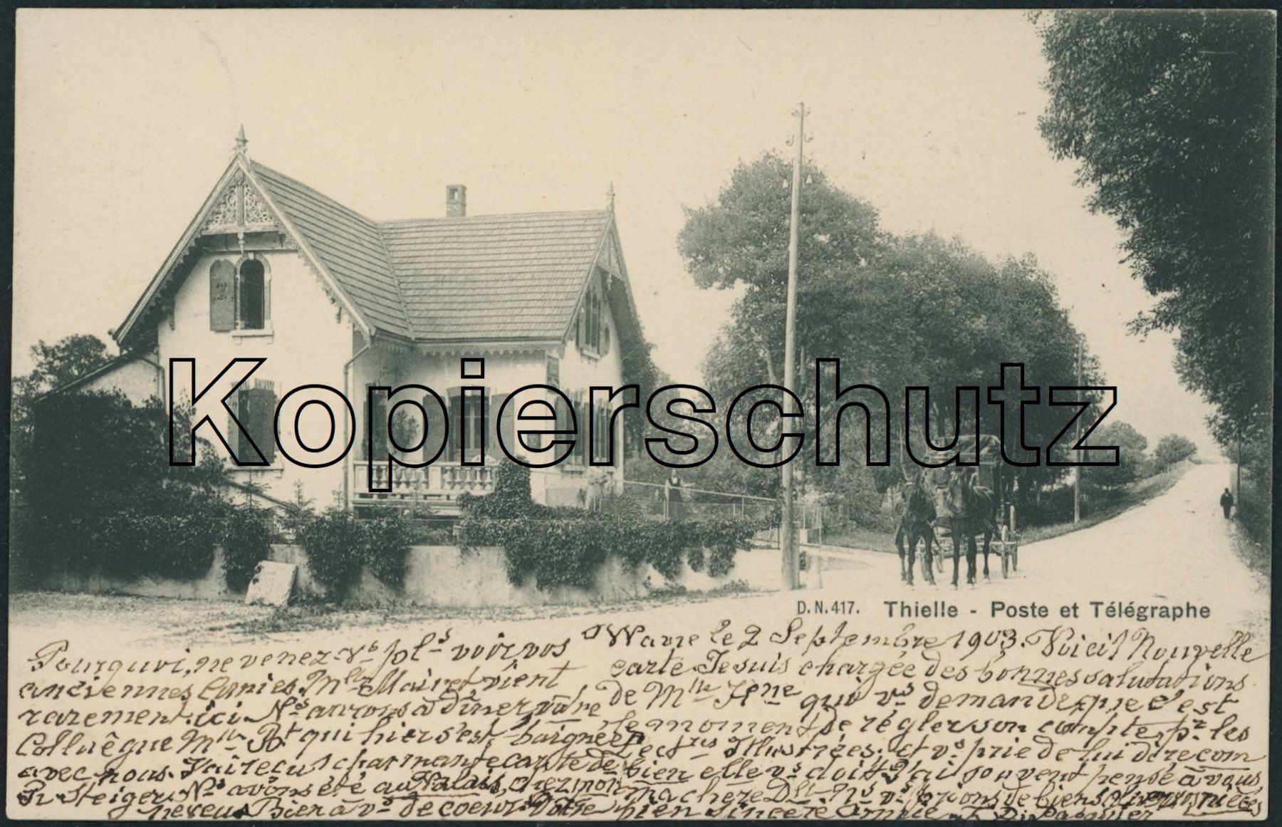 Cartoline postali: NE Thielle - Post - Postkutsche – Usato da Schindellegi venduto da leecollect