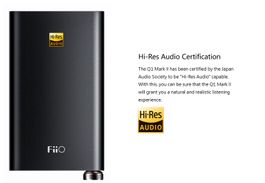 FiiO Q1 MK II Tragbarer DAC & Kopfhörerverstärker