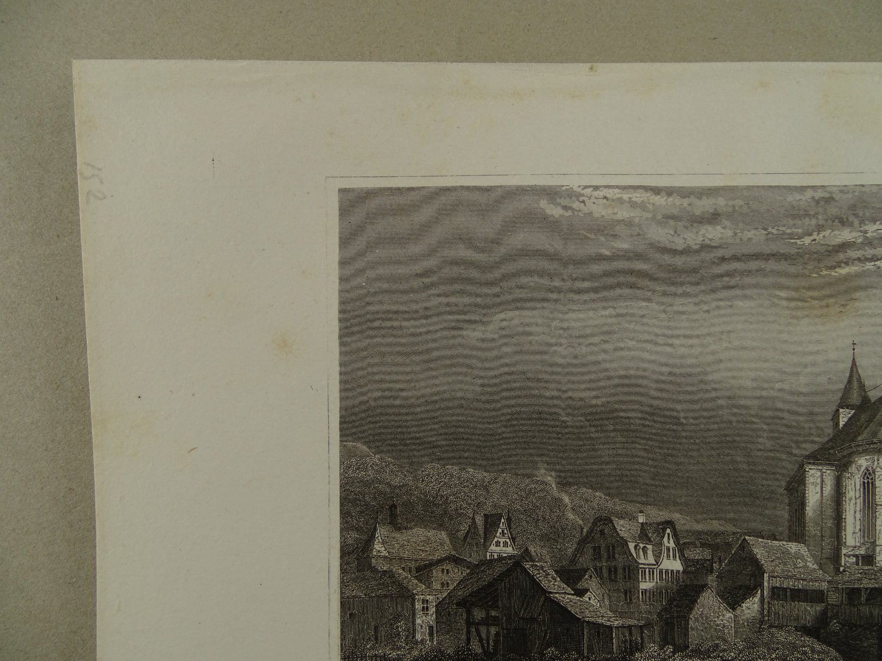 Stiche: APPENZELL, STAHLSTICH 1836/1838 – Gebraucht aus Grüningen von Kartensammler 2