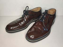 Schicke Herren Lackschuhe Gr. 35.5 Navy Boot