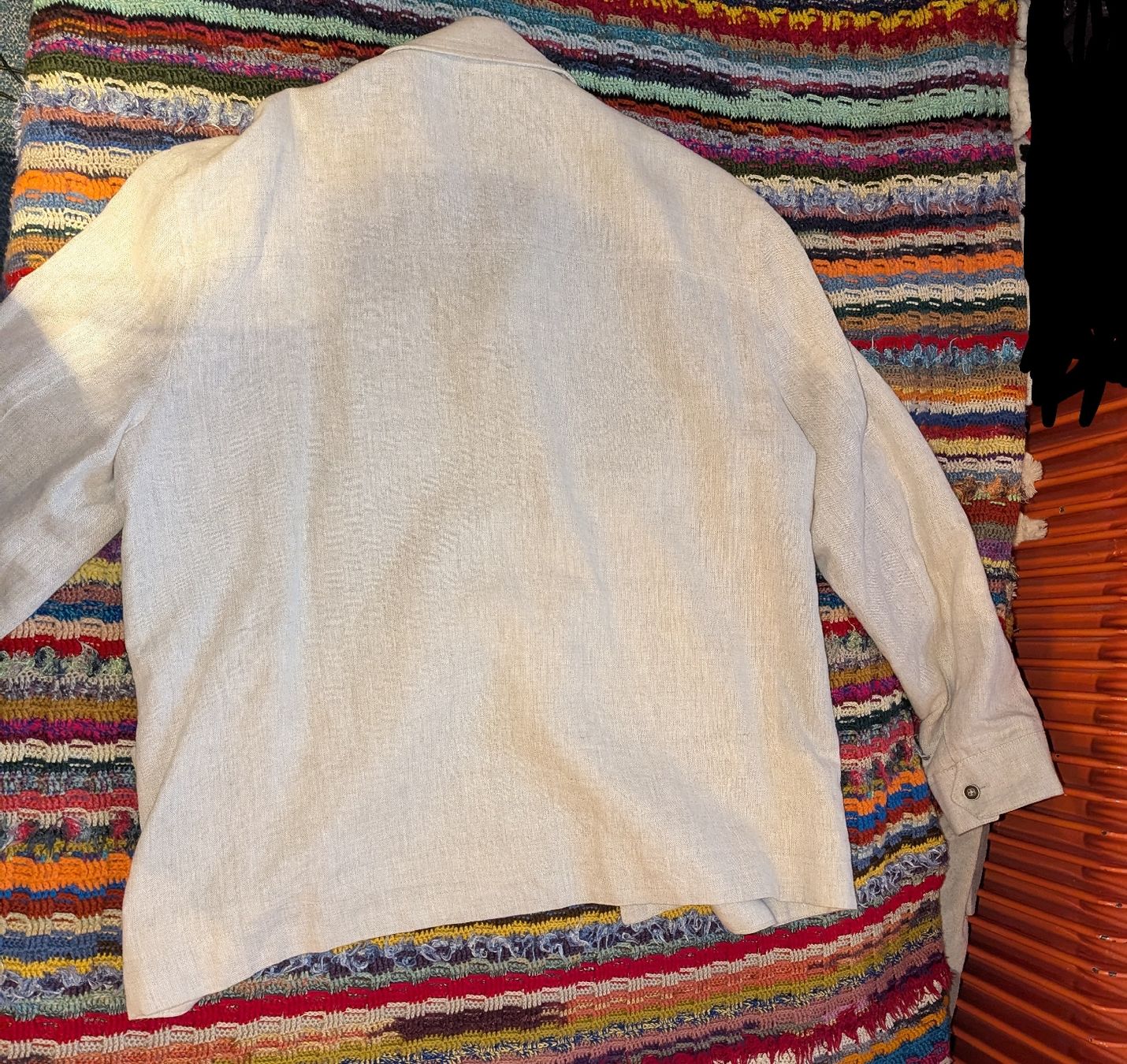 C&A Jacken: Leinenhemd Herren beige Grösse L  – Gebraucht aus Oberdorf BL von tim_8f8z 1