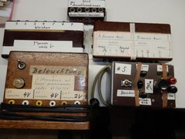 Elektrikmaterial/Selbstbau für Modellbahn antik für Bastler