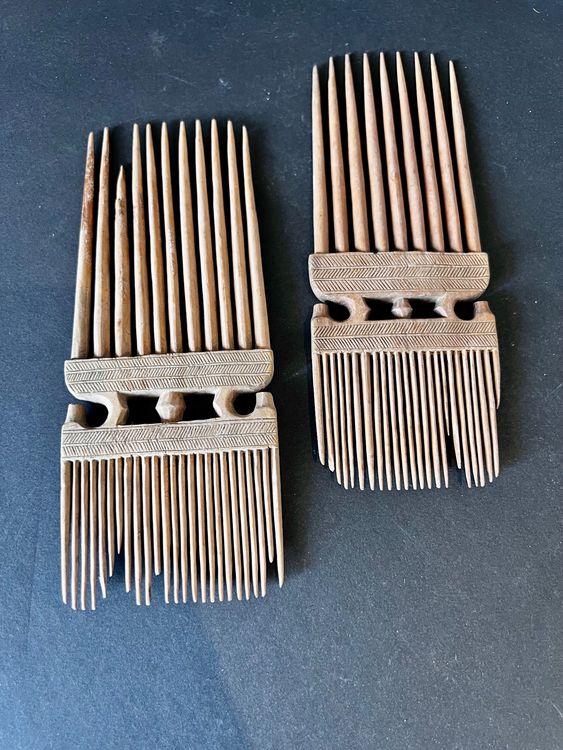 Hercules Sägemann C6 Haarschneidekamm – Rot, Deltaform, Für Präzise Faconschnitte