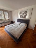 Komplettes Bett (Gestell, Matratze, und Lattenrost)