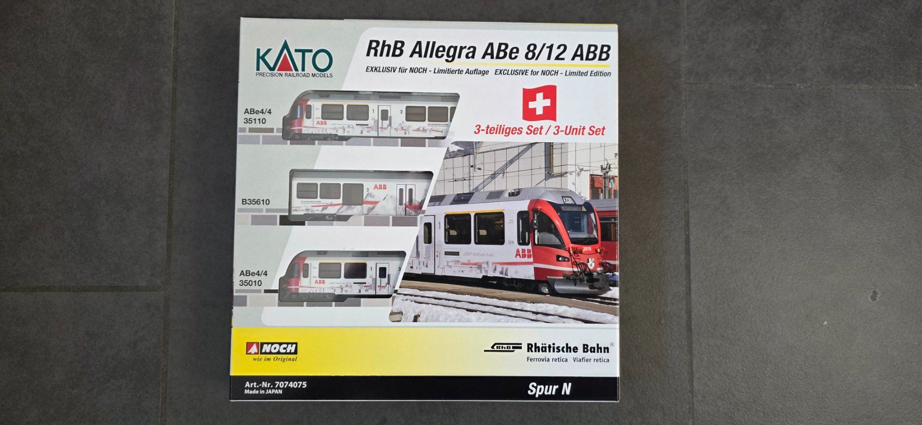 Kato Modellini di ferrovie: RhB - Allegra ABe 8/12 ABB – Nuovo e nell'imballaggio originale da Wittenbach venduto da Hase113 1