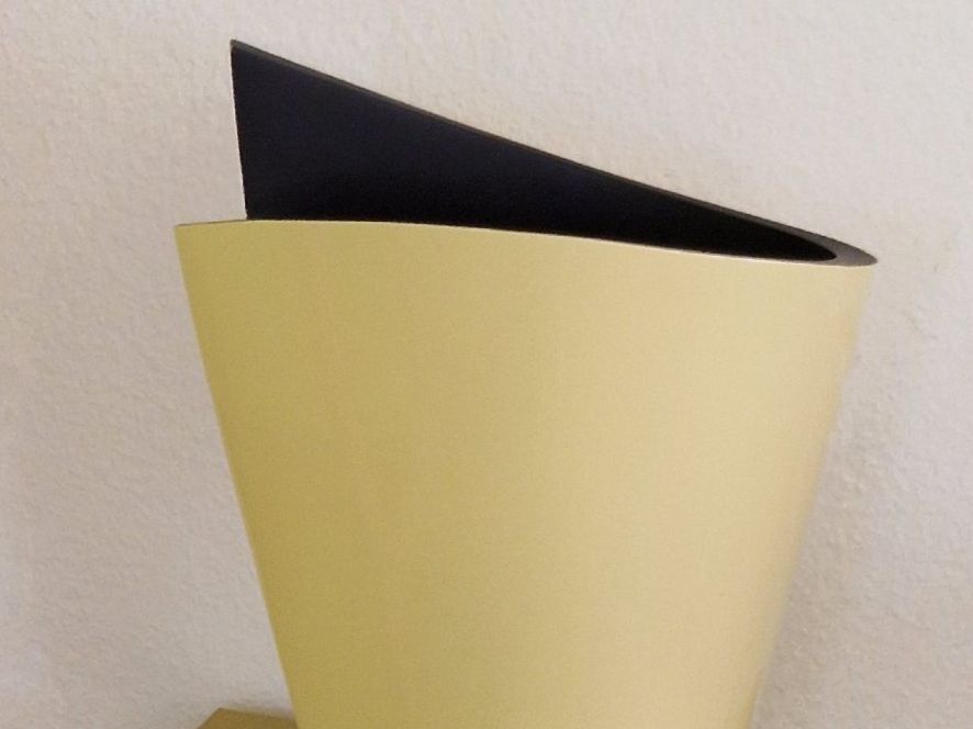 Vasi & Recipienti: Fächervase vanille/schwarz – Usato da Fislisbach venduto da mka_km8f 1