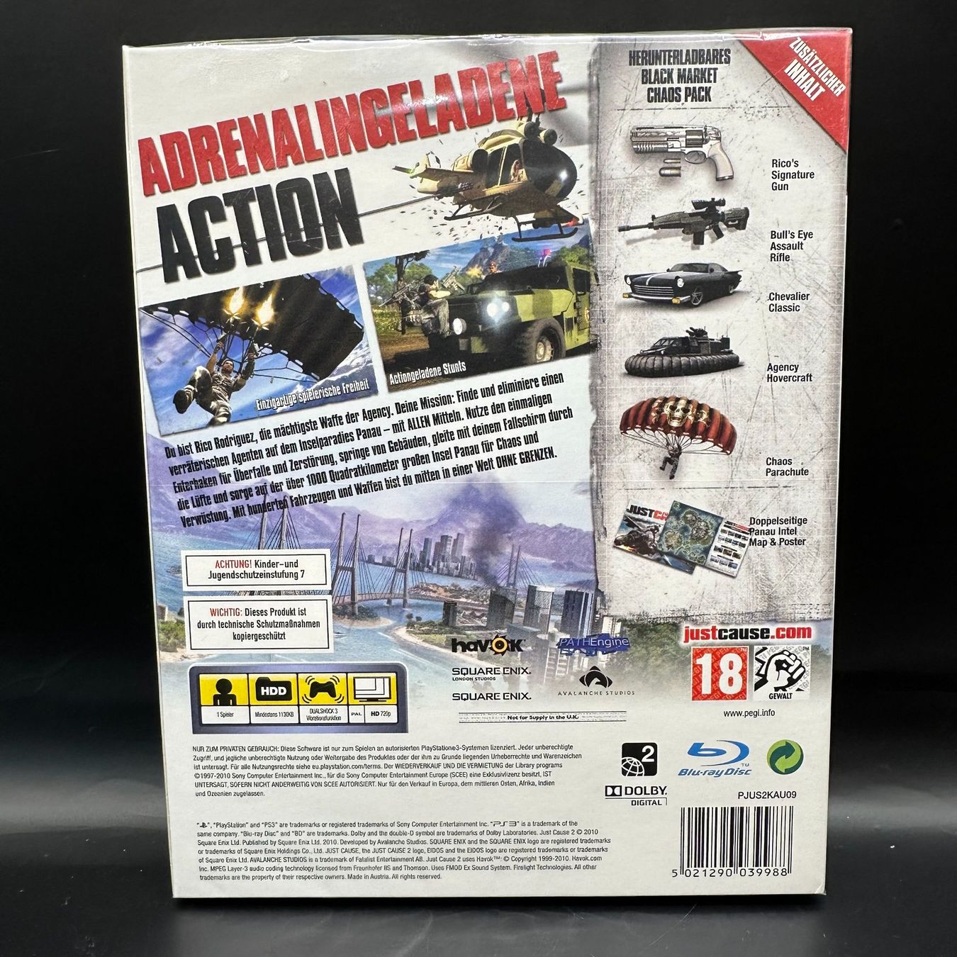 Sony Spiele: Just Cause 2 Limited Edition Playstation 3 Sealed – Gebraucht aus Düdingen von Nerdworld 1