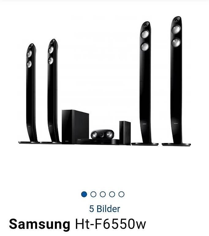 Samsung Home Cinema: Samsung HT-F6550W / SMART Blue-ray Player – Nuovo (secondo la descrizione) da Bern venduto da Ware-72