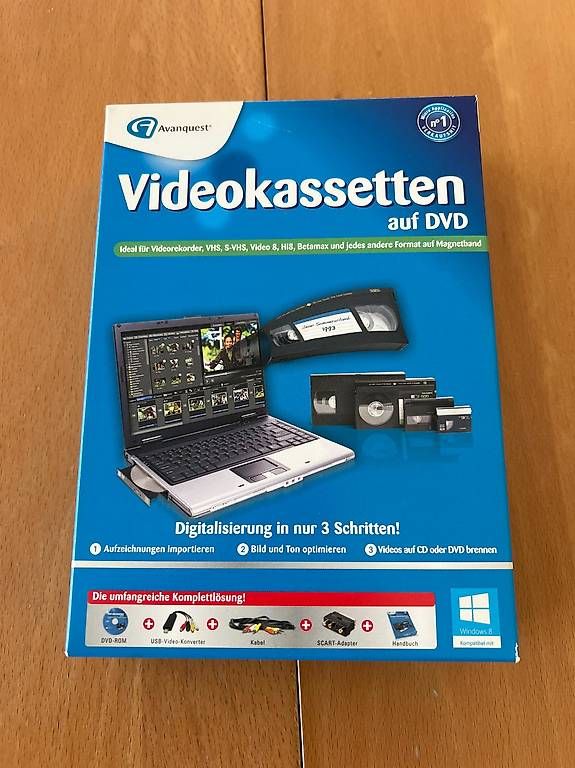 Unità & Adattatore: Videokassetten auf DVD – Nuovo e nell'imballaggio originale da Langenthal venduto da Walch