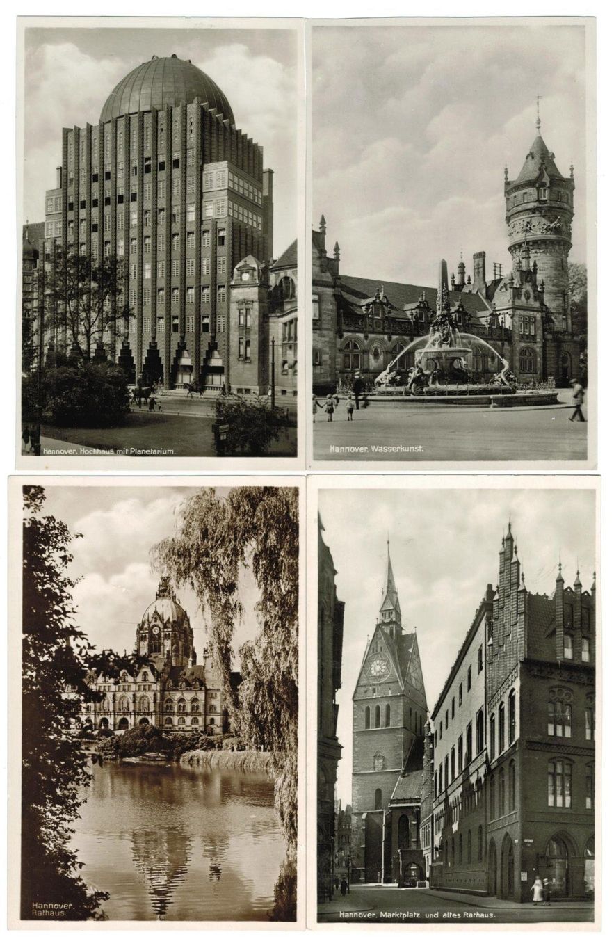 Ansichtskarten: 4 AK Hannover – Gebraucht aus Zürich von Tolima194