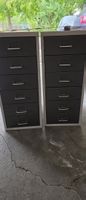 Schubladenschrank grau Metall 7 Schubladen gebraucht 2 Stk