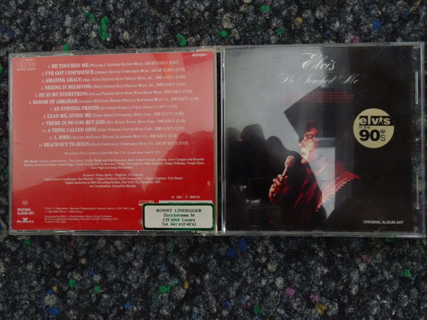 CD: CD : Elvis Presley – Usato da Lotzwil venduto da Kiddis