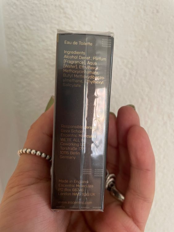 Escentric Molecules Molecule 01 + Patchouli 30ml.. Neu | Kaufen auf Ricardo