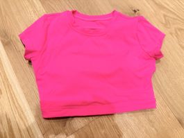 Sport Top M neon Pink Neu 