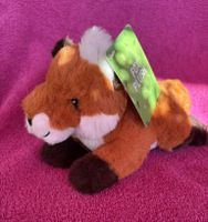 Neuwertiger Fuchs Stofftier, super weich, Herbst Geschenk!