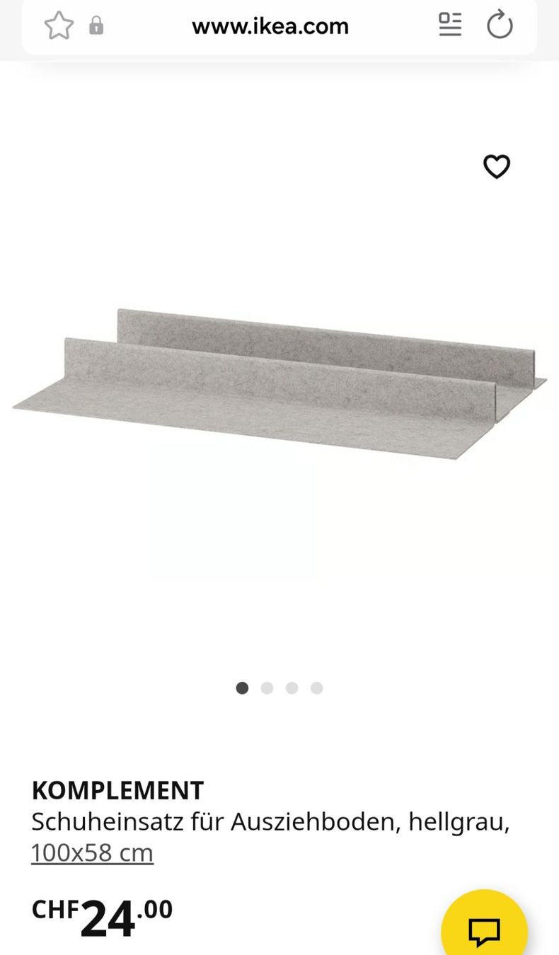 Sistemi di archiviazione: Neuer Schuheinsatz Ikea Komplement Kallax – Nuovo (secondo la descrizione) da Utzenstorf venduto da and_c8wy 1