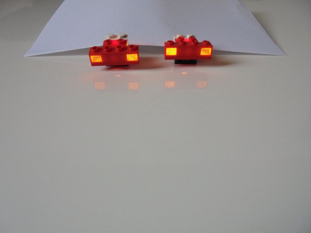 3 Stück LED Eisenbahn Signalleuchten 1:87 - Modellbahn Signal Mit Widerständen Für 3/12V