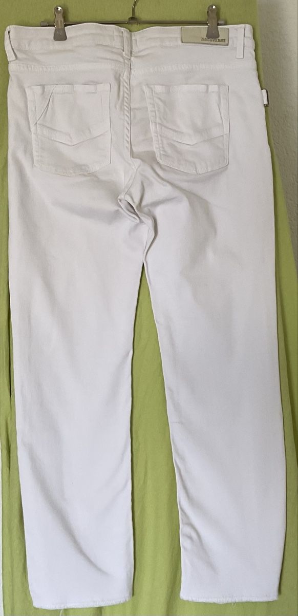 Zadig & Voltaire Jeans: Zadig & Voltaire jeans Blanc Taille 28 - stretch – Nuovo (secondo la descrizione) da Corseaux venduto da Mililaforet75 1