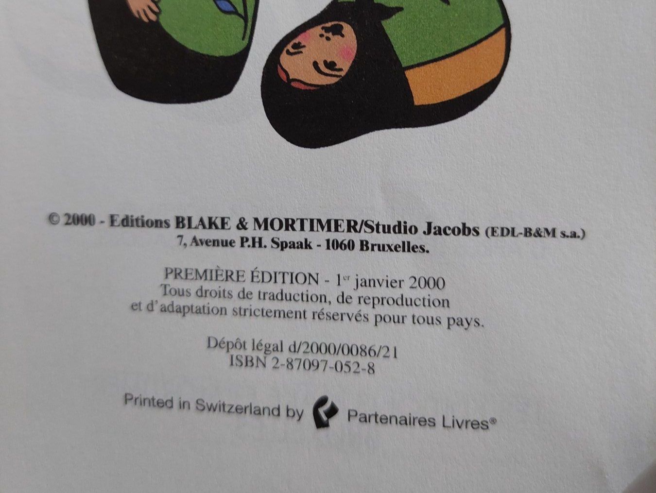Fumetti: Blake Et Mortimer "La Machination Voronov" E.O. 2000 TBE – Usato da Genève venduto da Blu_BD 2