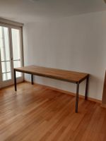 Tisch massiv Buche/Stahl