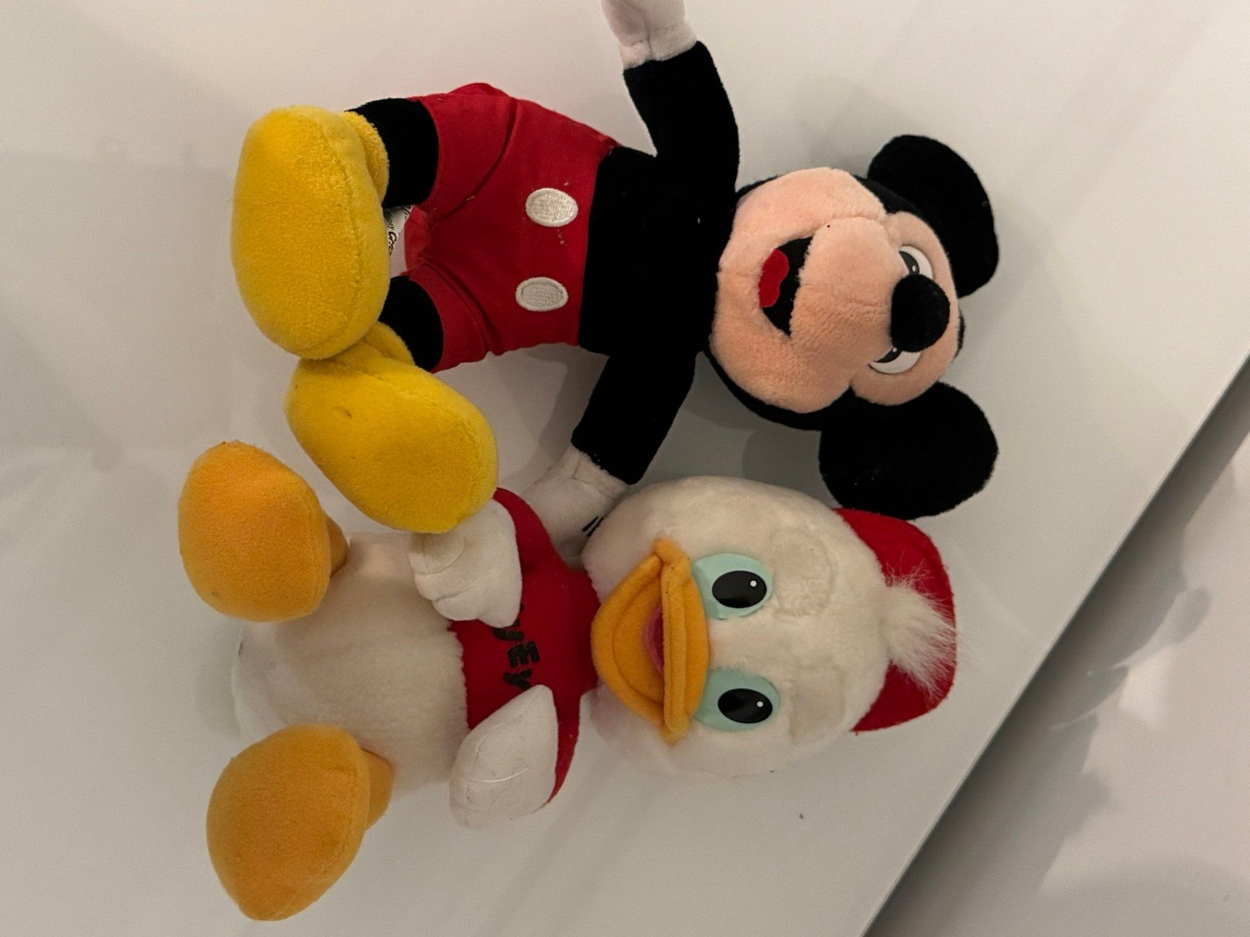 Disney Giocattoli: Mickey Mouse & Donald Duck Neffe Tick - Plüschtier Set – Usato da Uhwiesen venduto da mic_kd6g 4