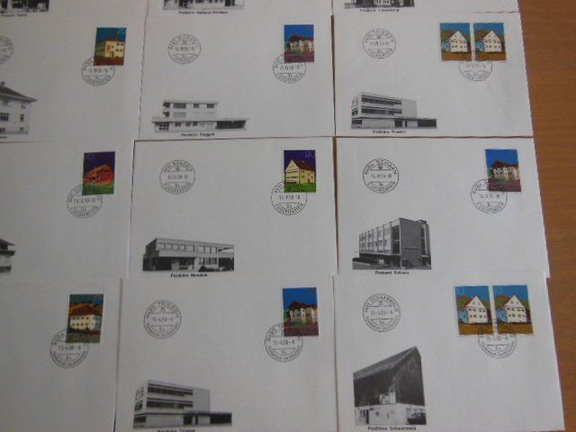Alle Briefmarken: Bauten 1978 – Gebraucht aus Passugg von alboschetto 3