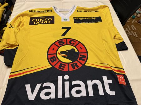 SC Bern Future Game Worn Trikot #7 Grossenbacher 2024/25 XL