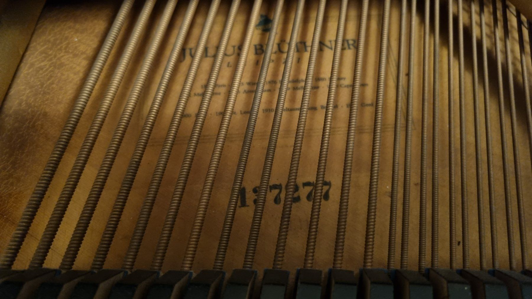 Blüthner Strumenti musicali: Piano 1/4 queue J. Blüthner avec système silencieux ADSILENT – Usato da Versoix venduto da Audrey294 3