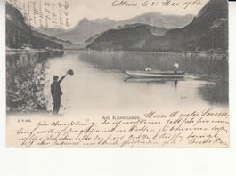 Klöntalersee 1907 mit ST Cottens