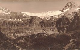 Lenk BE Räzliwand und Gletscher Alpen Landschaft