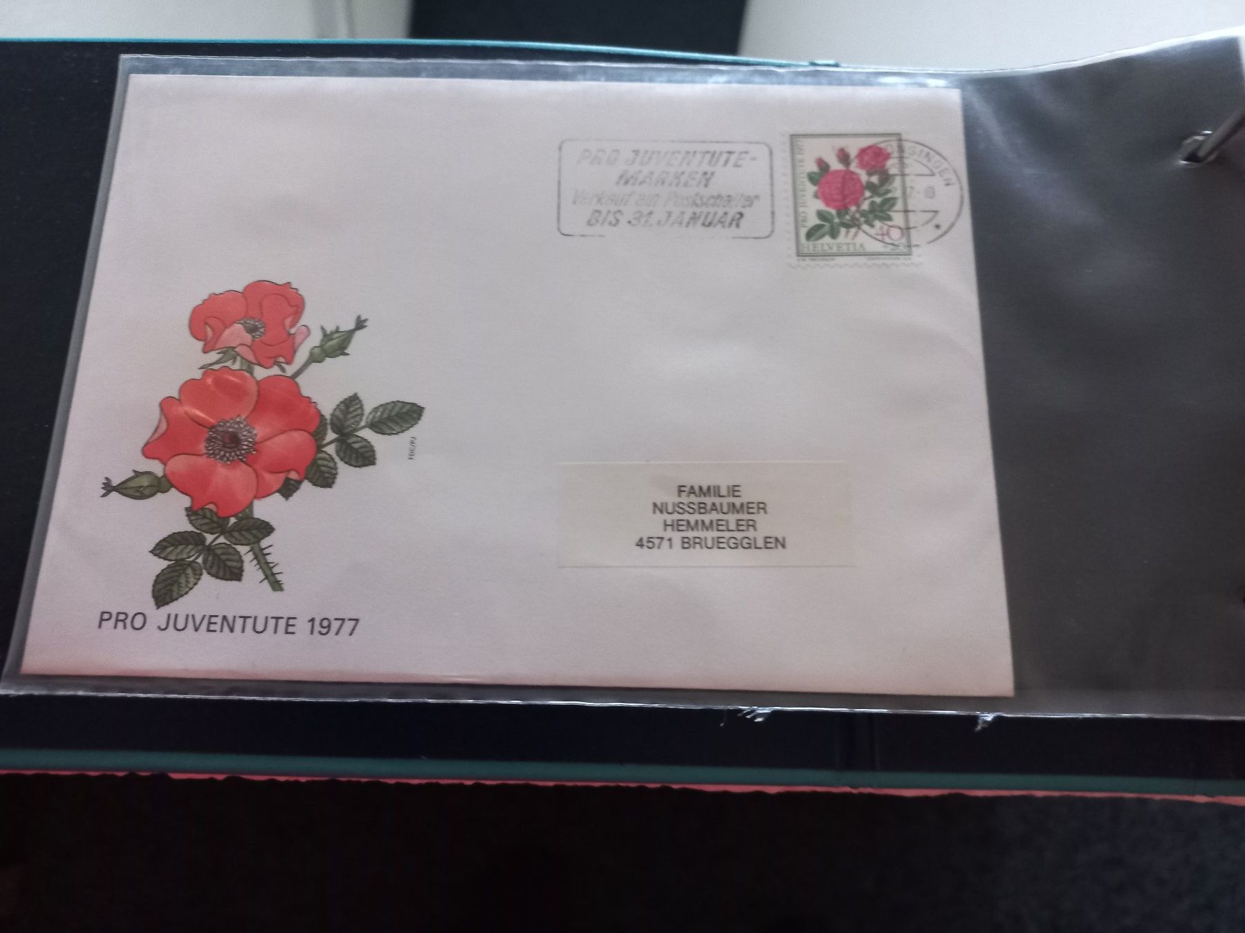 Timbri: Album mit verschiedenen Flaggenstempel – Usato da Brügglen venduto da hokuspokus04