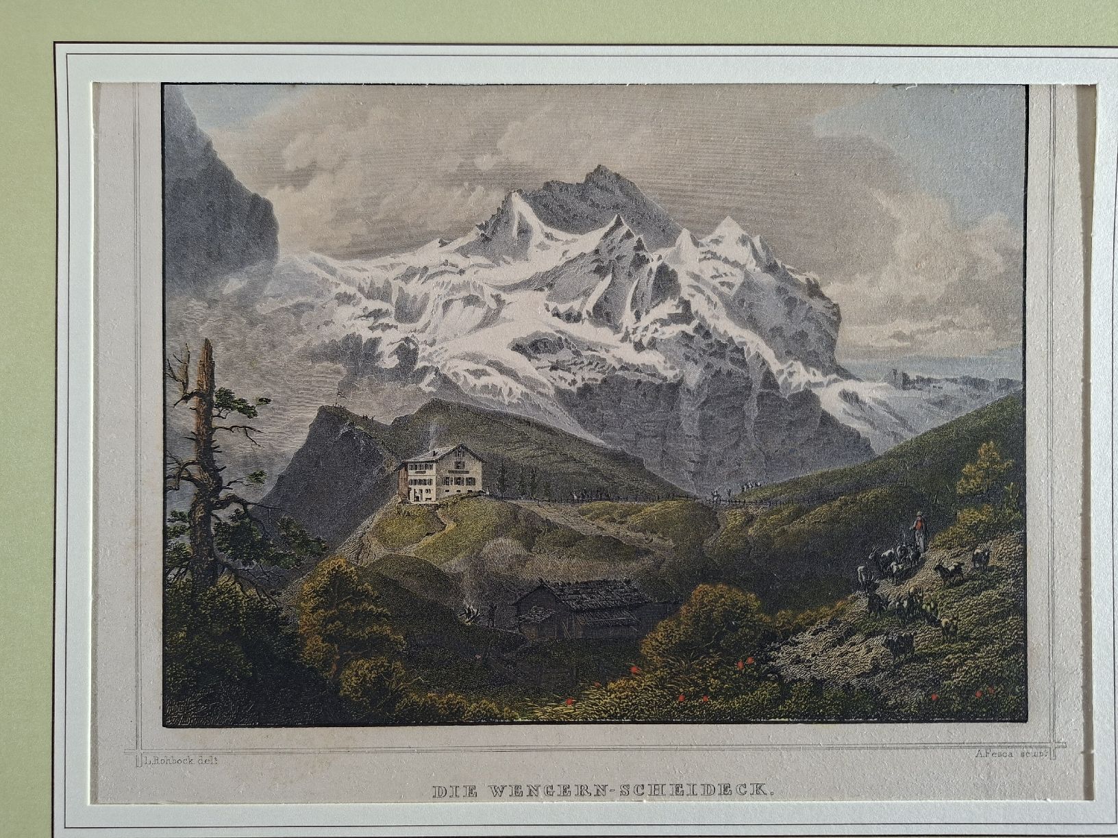 Incisioni: Lot 10 , 5 Stiche berner Oberland  – Usato da Grindelwald venduto da carro5 5