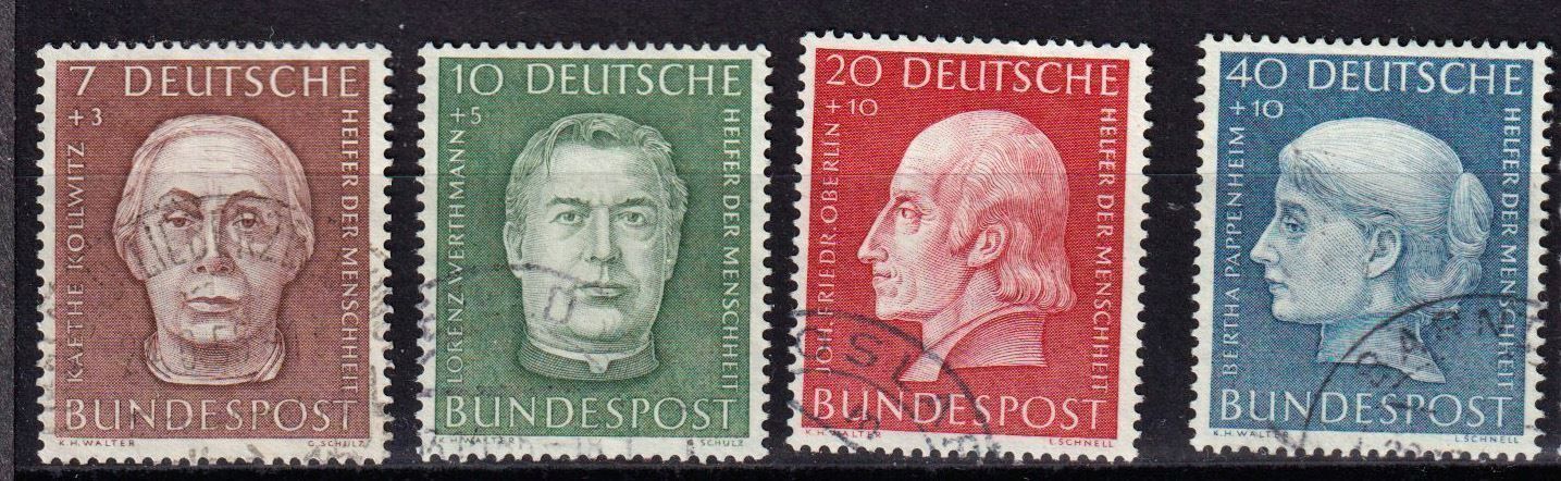 Tous les timbres: BRD, Mi 200-203 ⊙ – D'occasion à Langenthal par 1195