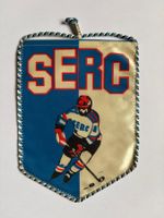 Vintage Eishockey Wimpel SERC Schwenningen