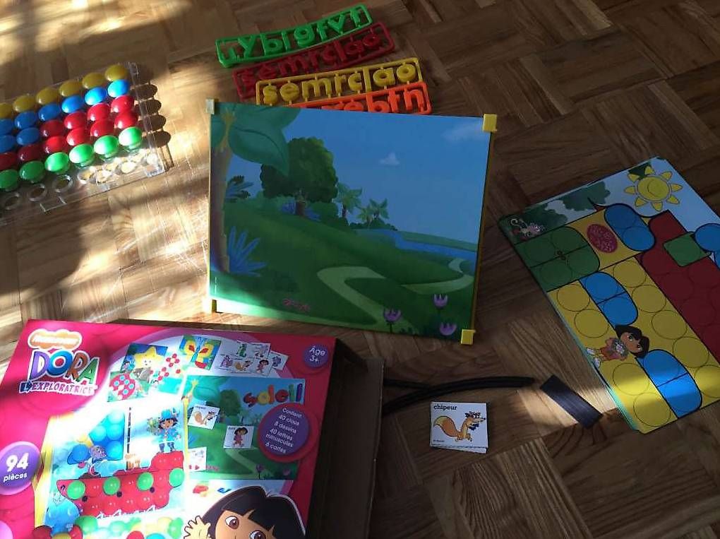 Spiele: Coffret éducatif Dora l'exploratrice – Gebraucht aus Icogne von luna.16 3
