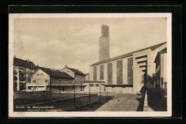 Basel, St. Antoniuskirche, Pfarrhof und 