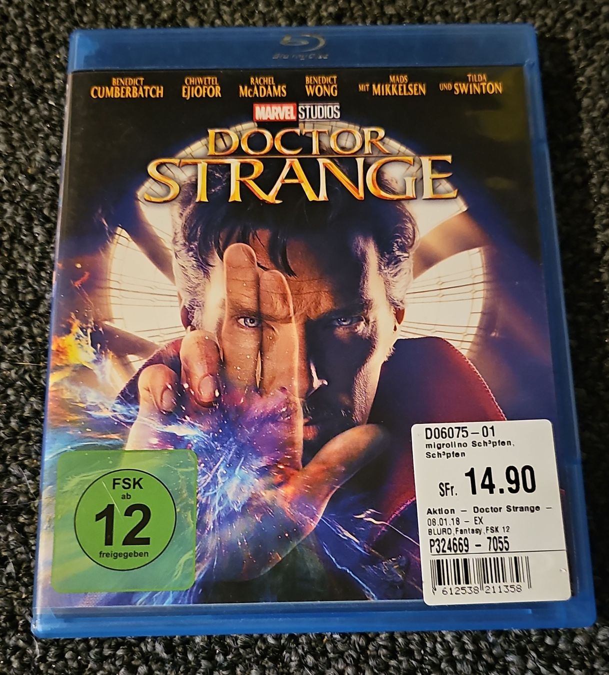 Tutti i DVDs: Doctor Strange Blu-ray – Usato da Ruswil venduto da jan_bxl5