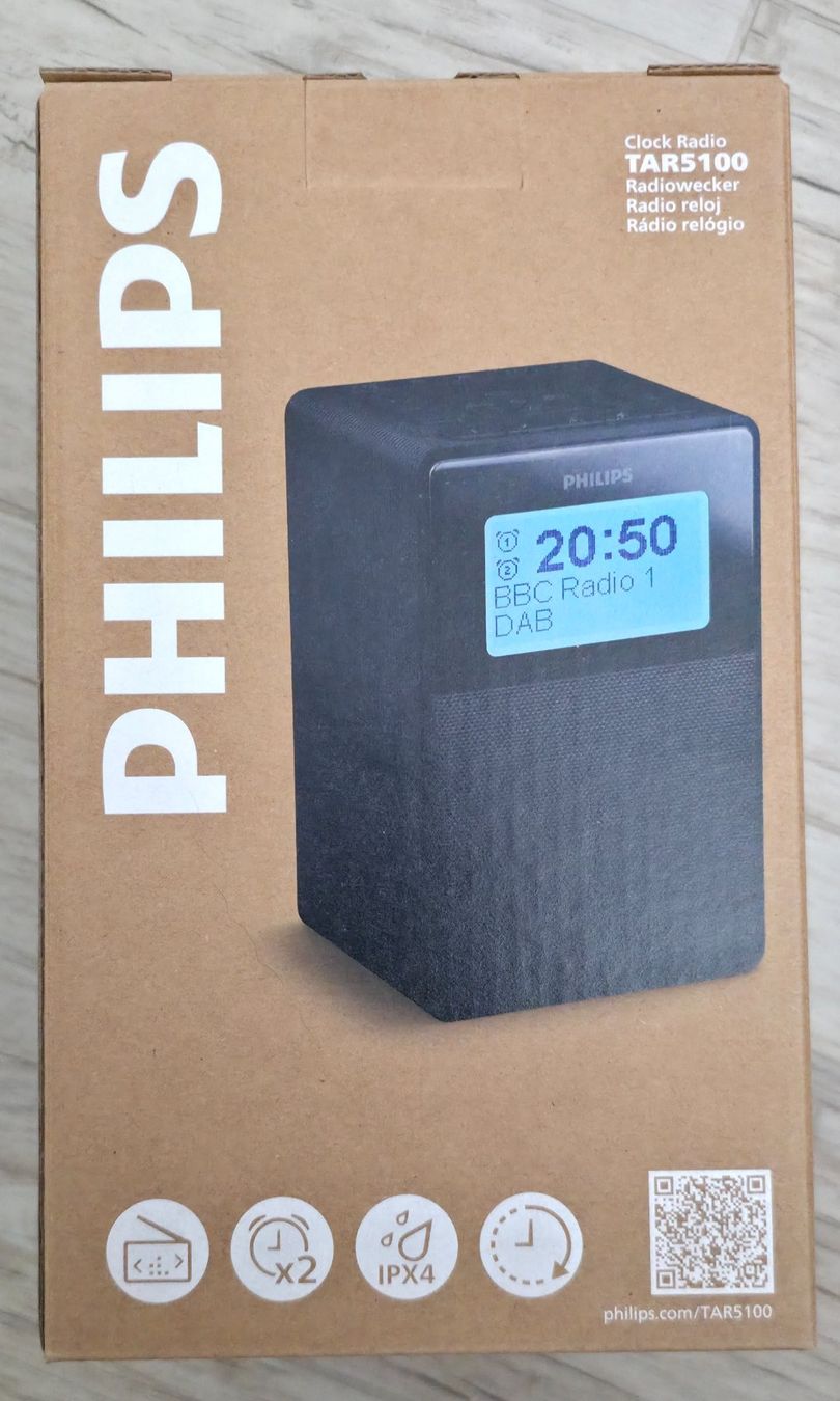 Philips Radio: PHILIPS | FM/DAB+ radio | Bluetooth | TAR5100 | Black | New – Nuovo e nell'imballaggio originale da Sion venduto da bitfenix 2