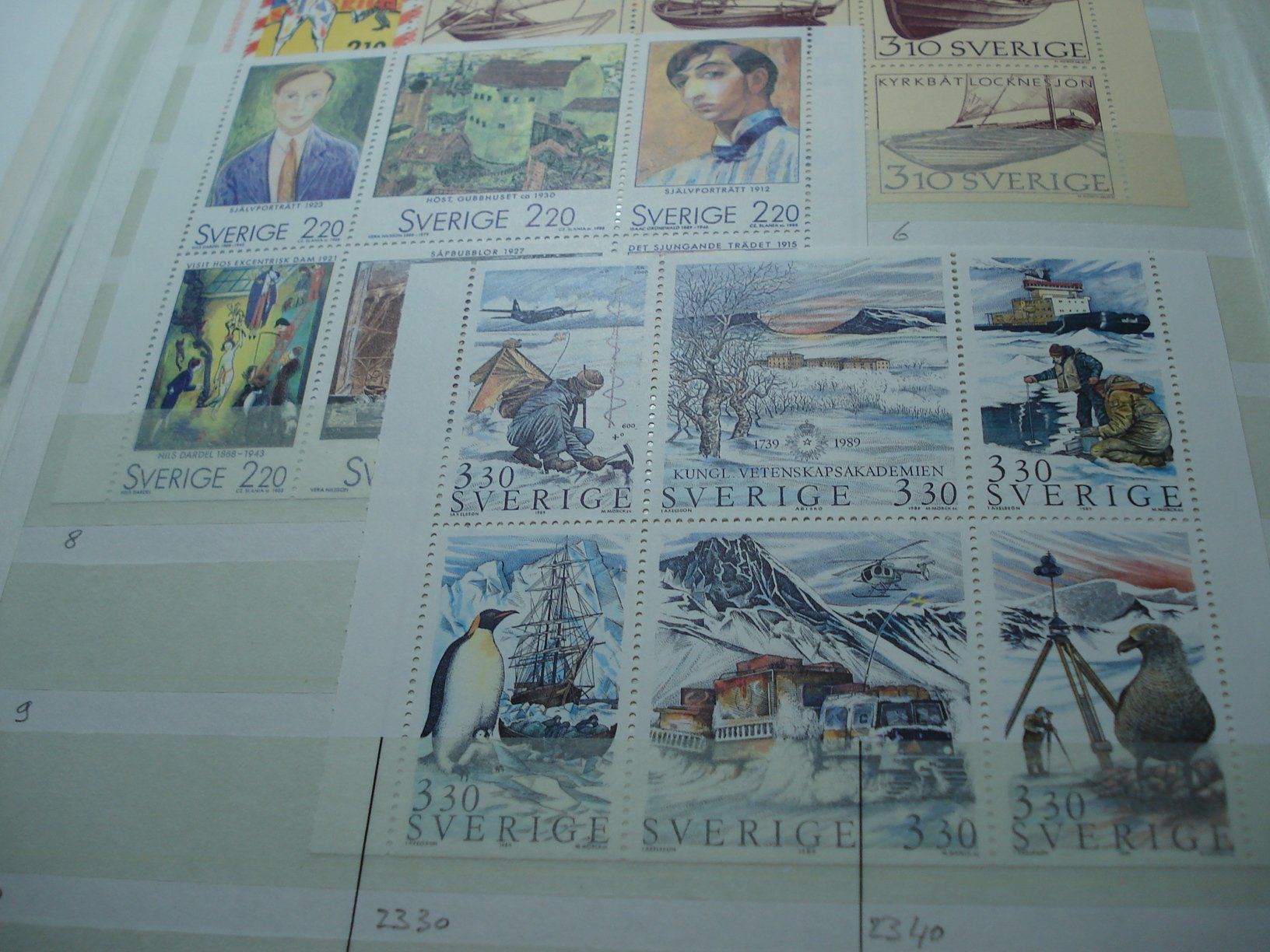 Alle Briefmarken: Lot moderne Blocks Schweden ** – Gebraucht aus Niederwil AG von morostahu 5