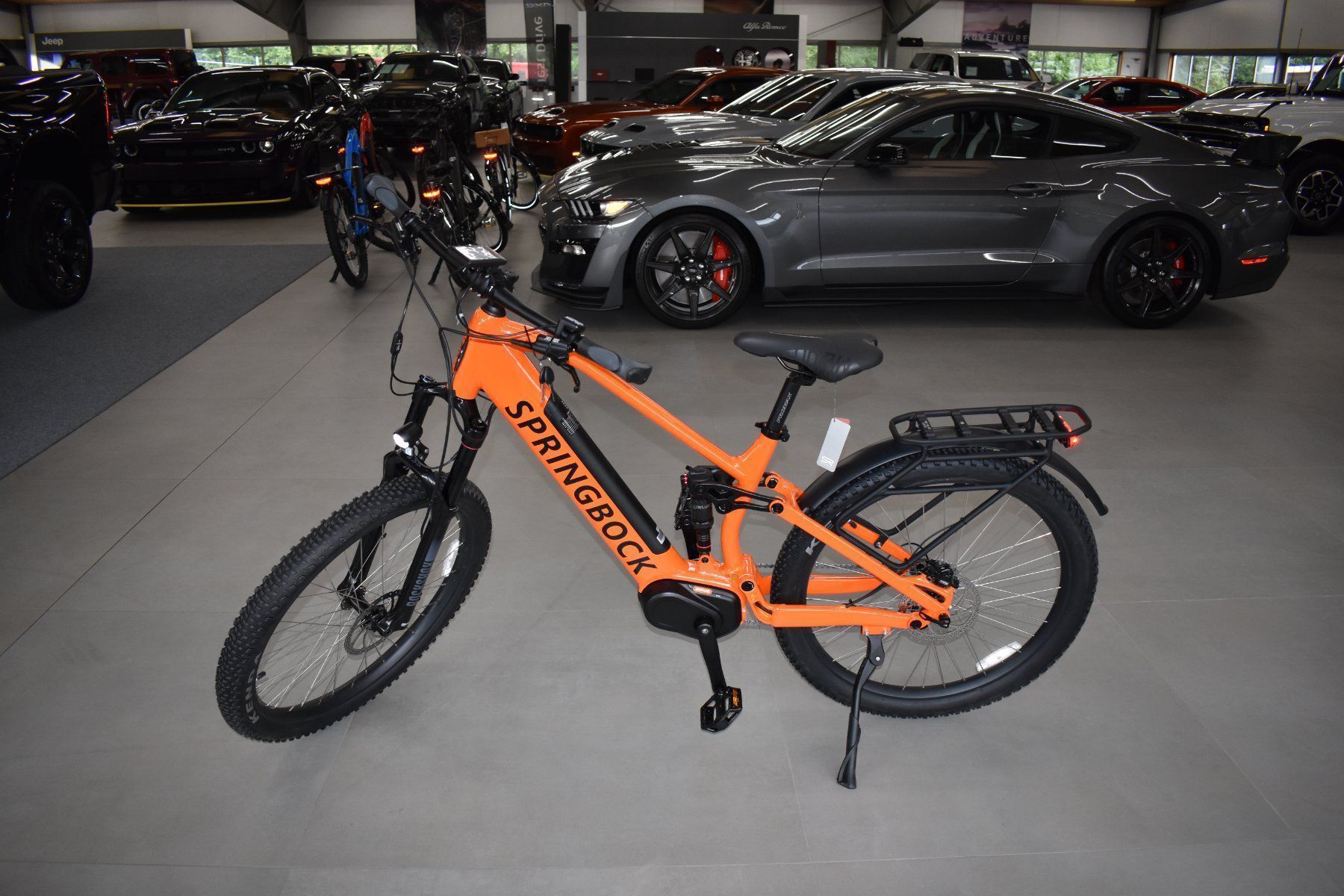 Biciclette: Springbock E-Bike Fully 630 mit Gepäckträder – Nuovo e nell'imballaggio originale da Besenbüren venduto da Senag2020