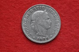 20 rappen 1909